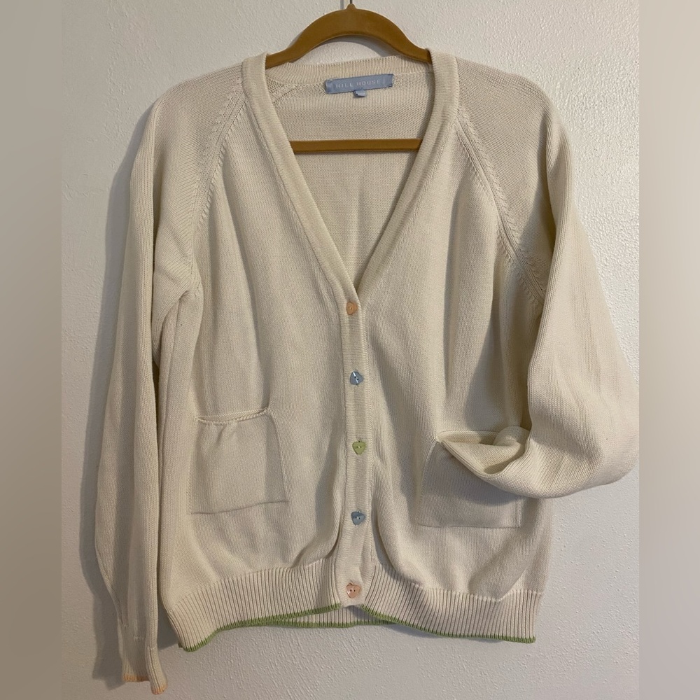 Hill House Organic Cotton Cardigan